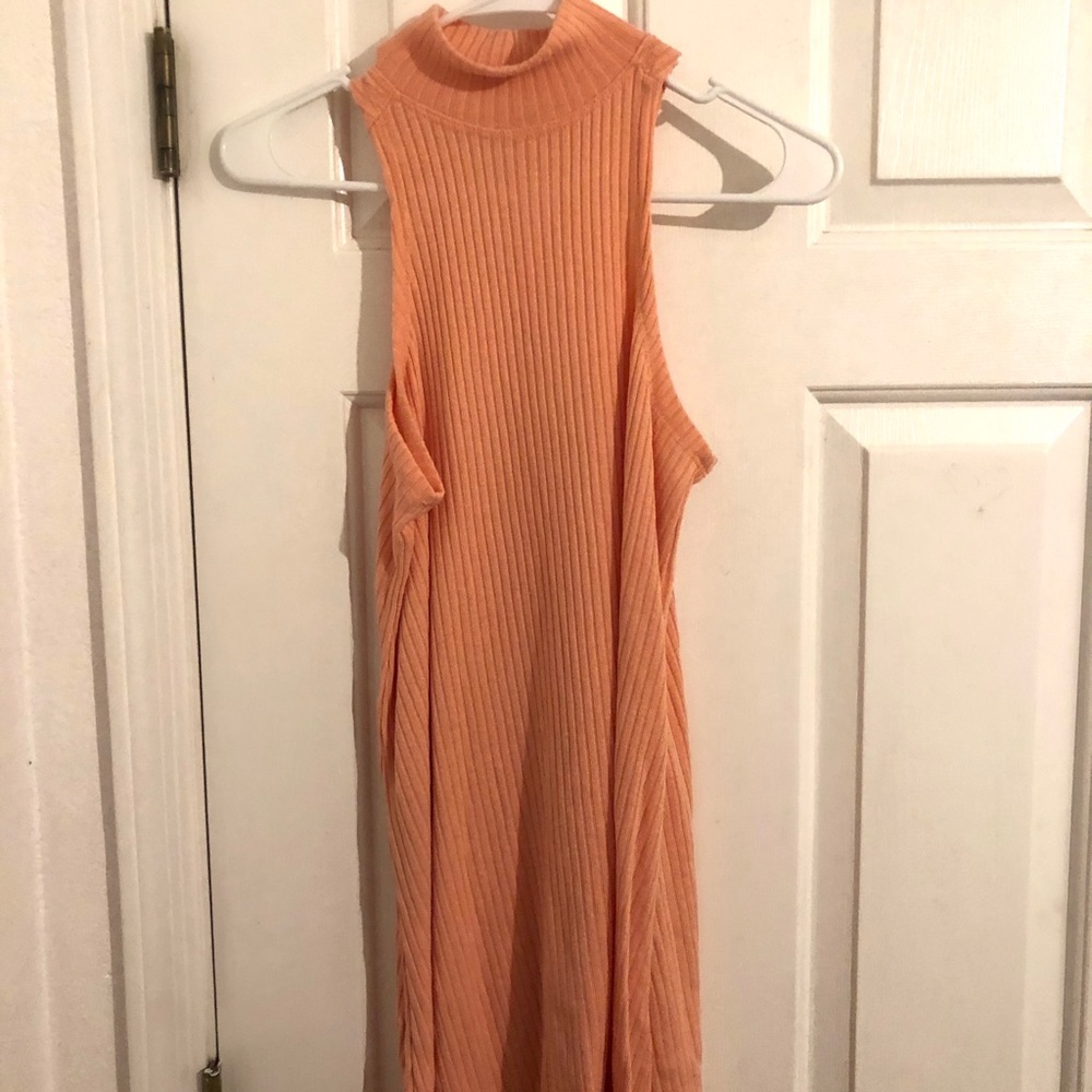 Peach dress